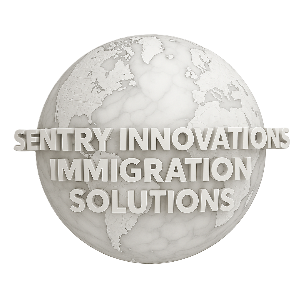 a white globe with text overlay